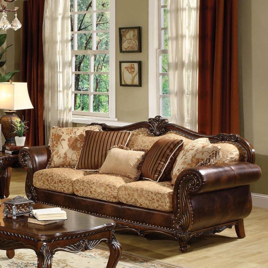 Диваны классические в гостиную