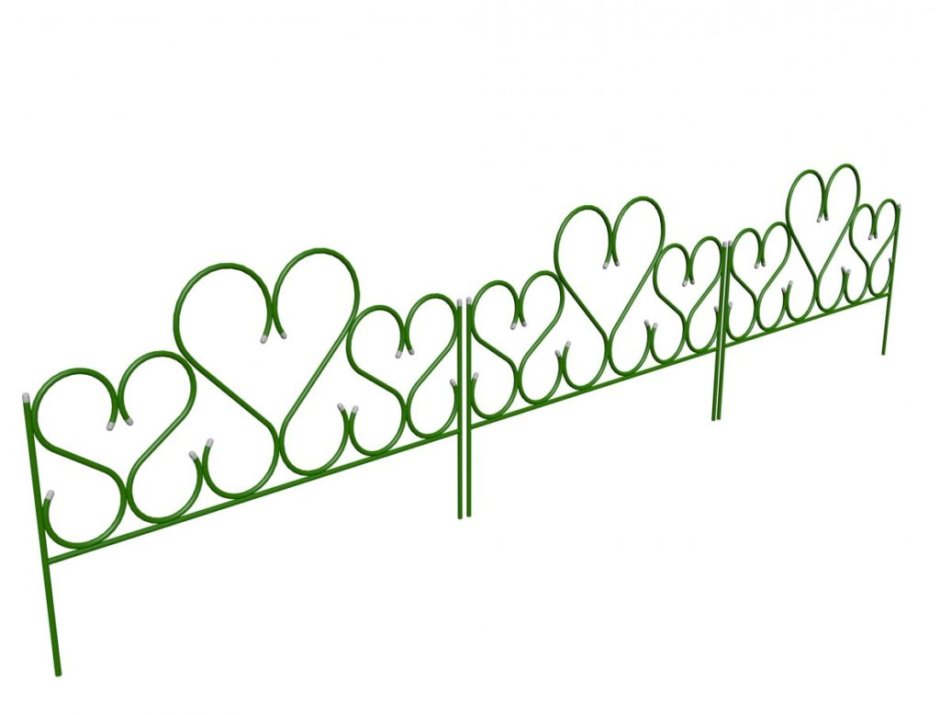 Заборчик садово-парковый "Амурный" 1 х 0.85 м Россия