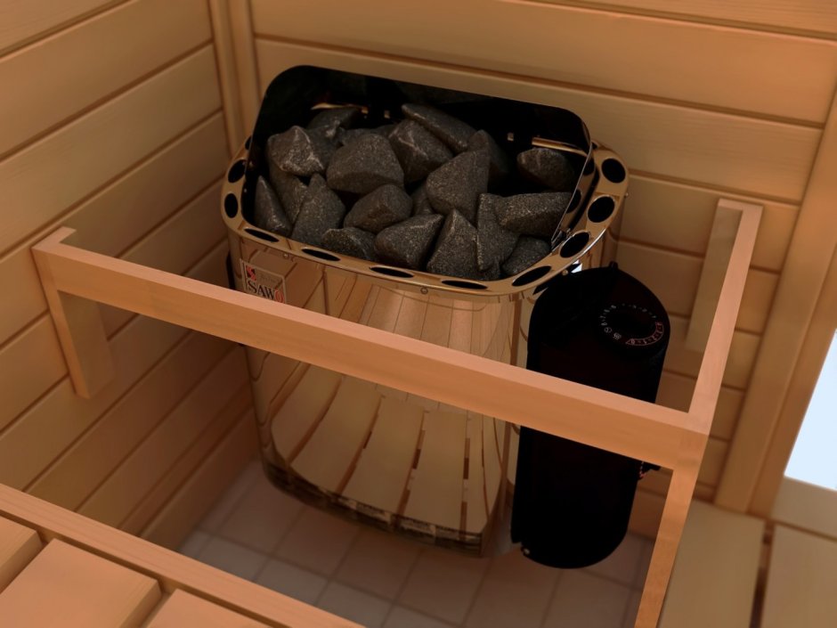 Печь электрическая Scandia SCA-60nb-z Sawo