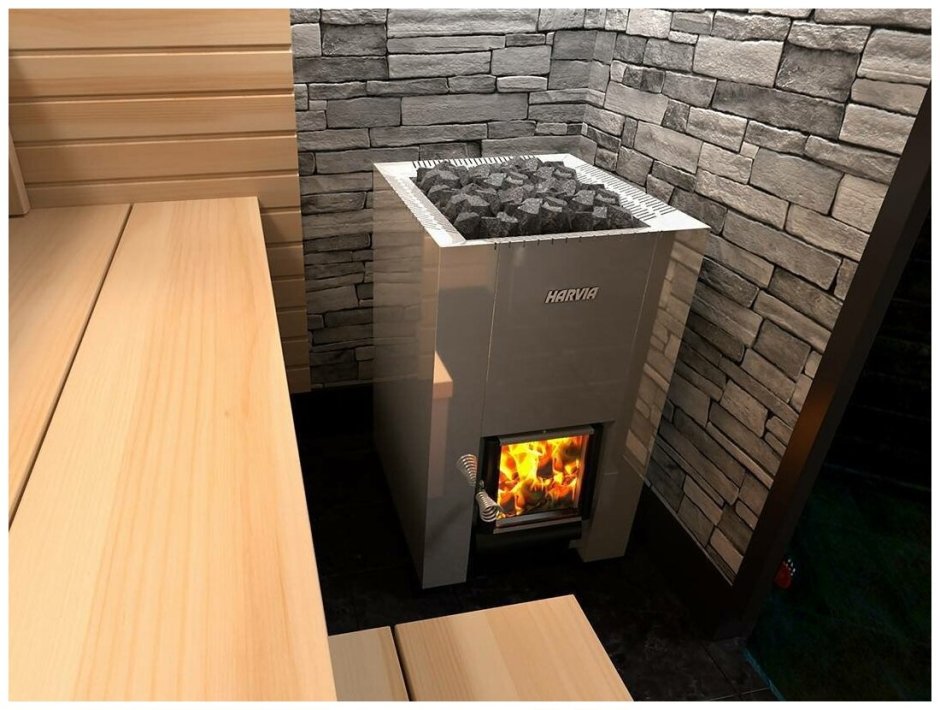 Дровяная печь Harvia 16 Steel