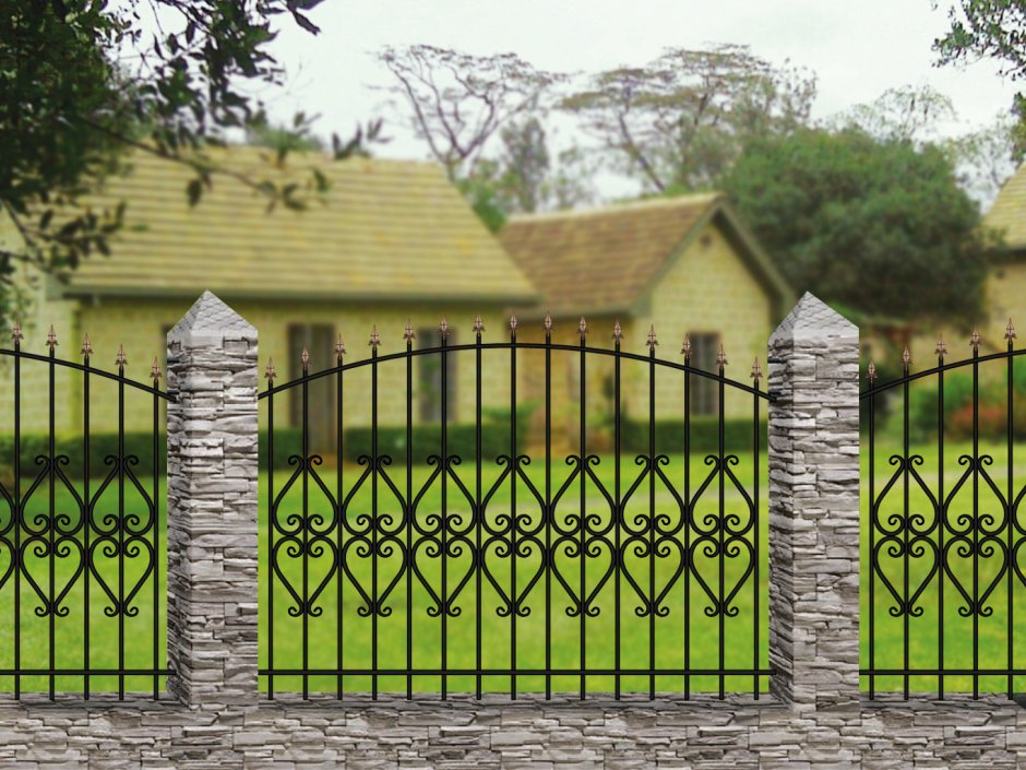 Заборная секция ш1