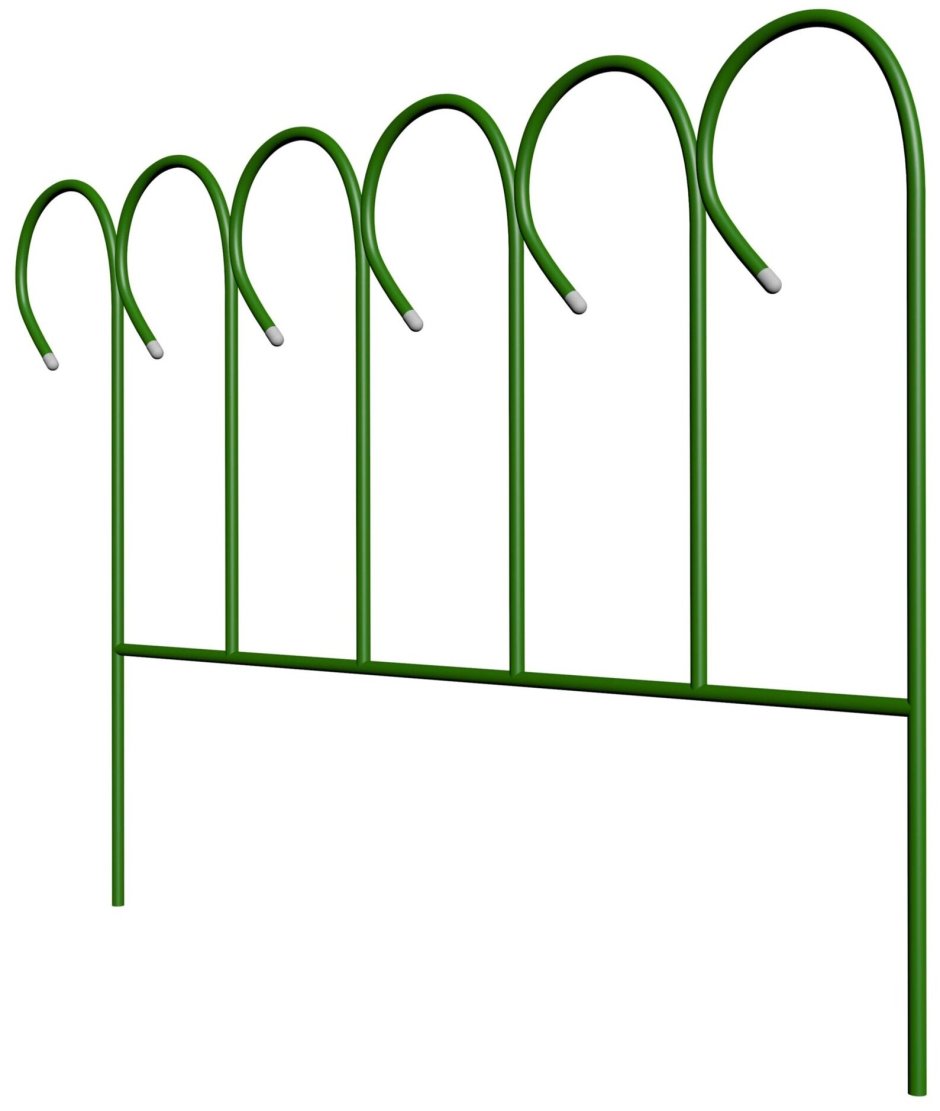 Заборчик Мадан, выс 0,75м, дл 4,45м, 5 секций