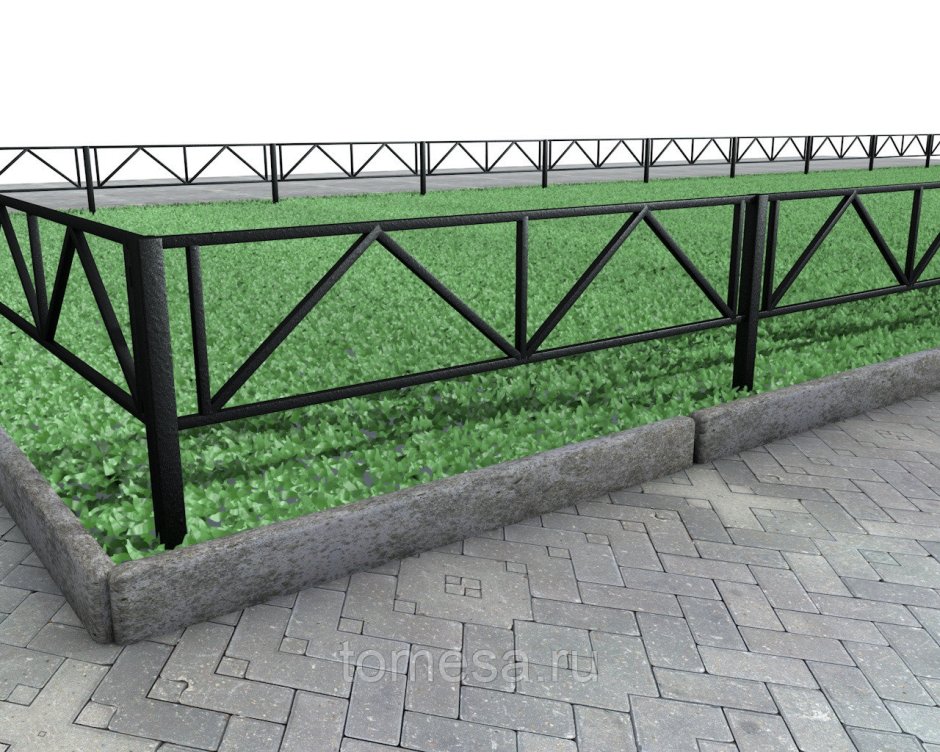 Ограждение газонное Брайтон 003