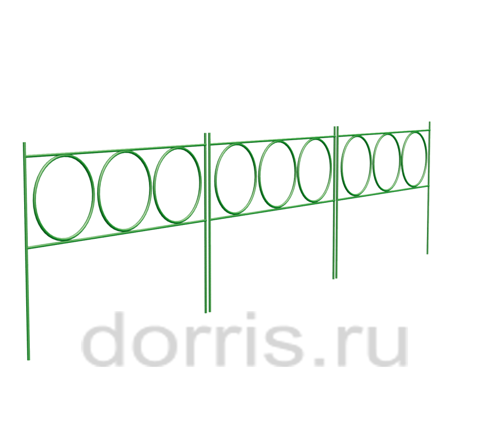 Заборчик ПТФ Лиана 5 секций