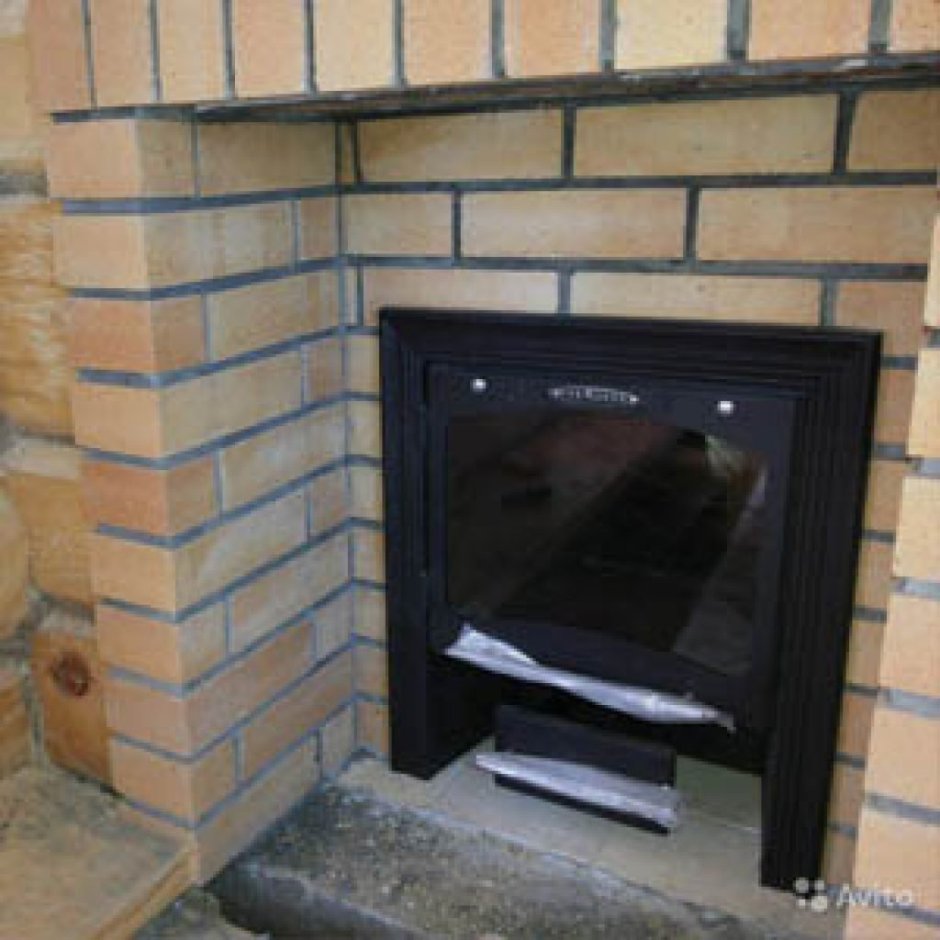 Обкладка выносной топки банной печи