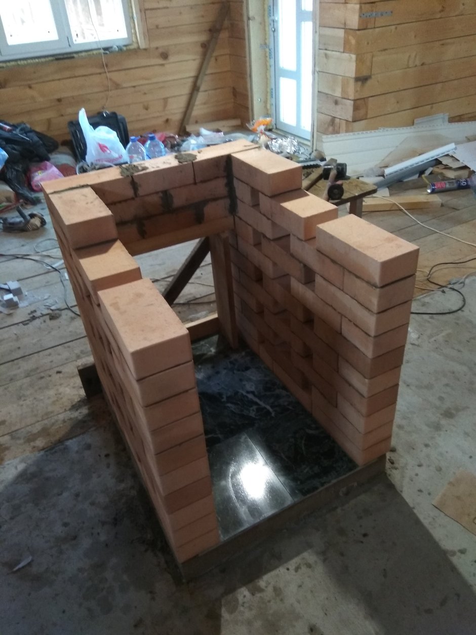 Подиум для печки в бане