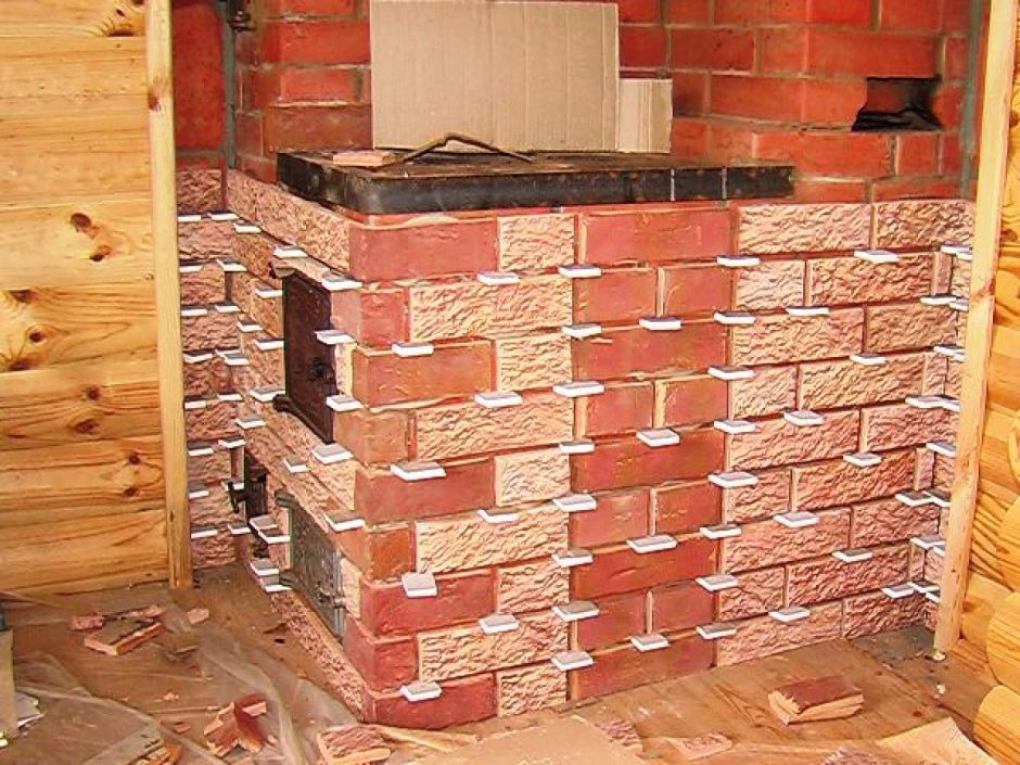 Отделка печи