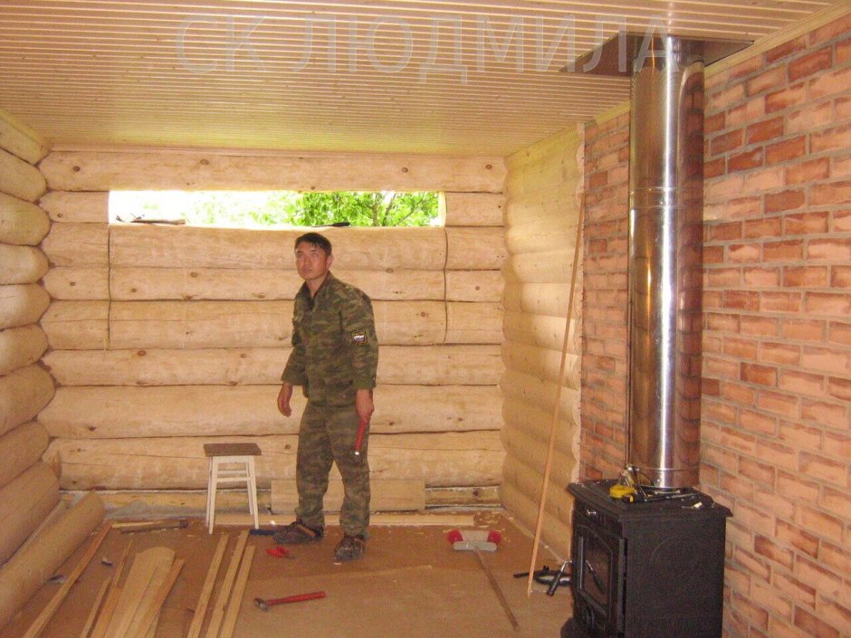 Перегородка в парилке