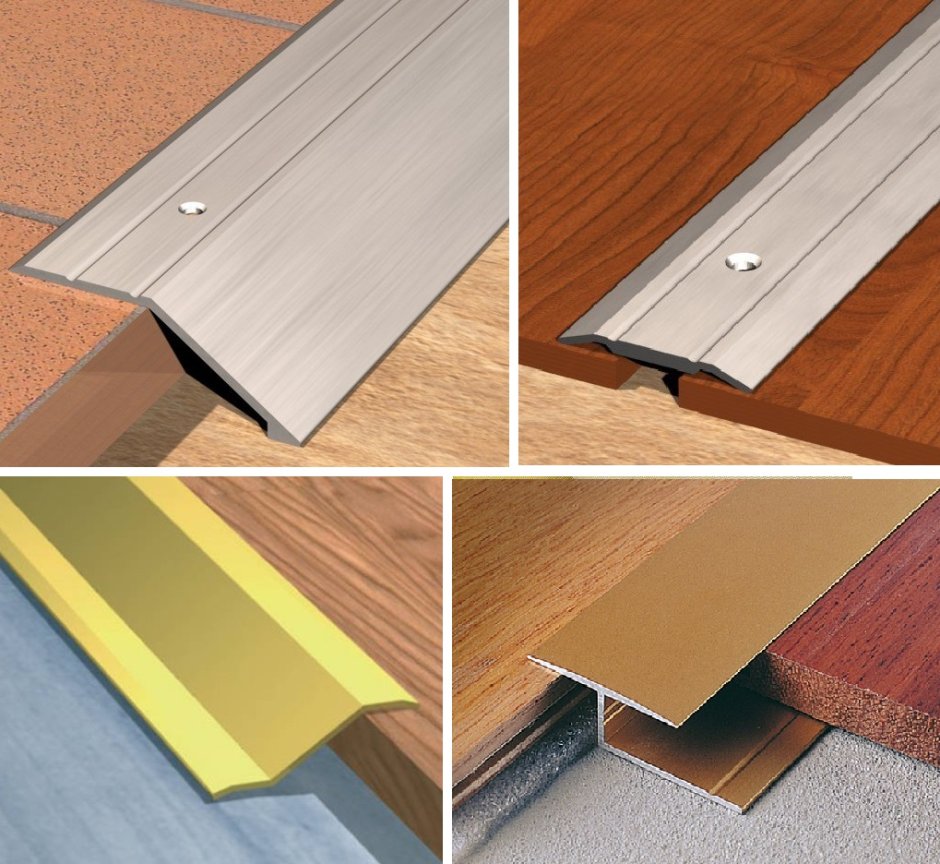 Порожек 45 градусов металлический