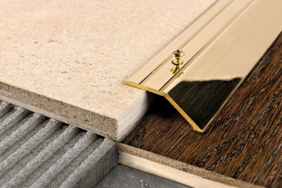 Латунный профиль порожек