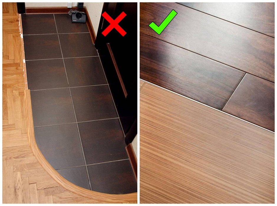 Порог для ламината и плитки