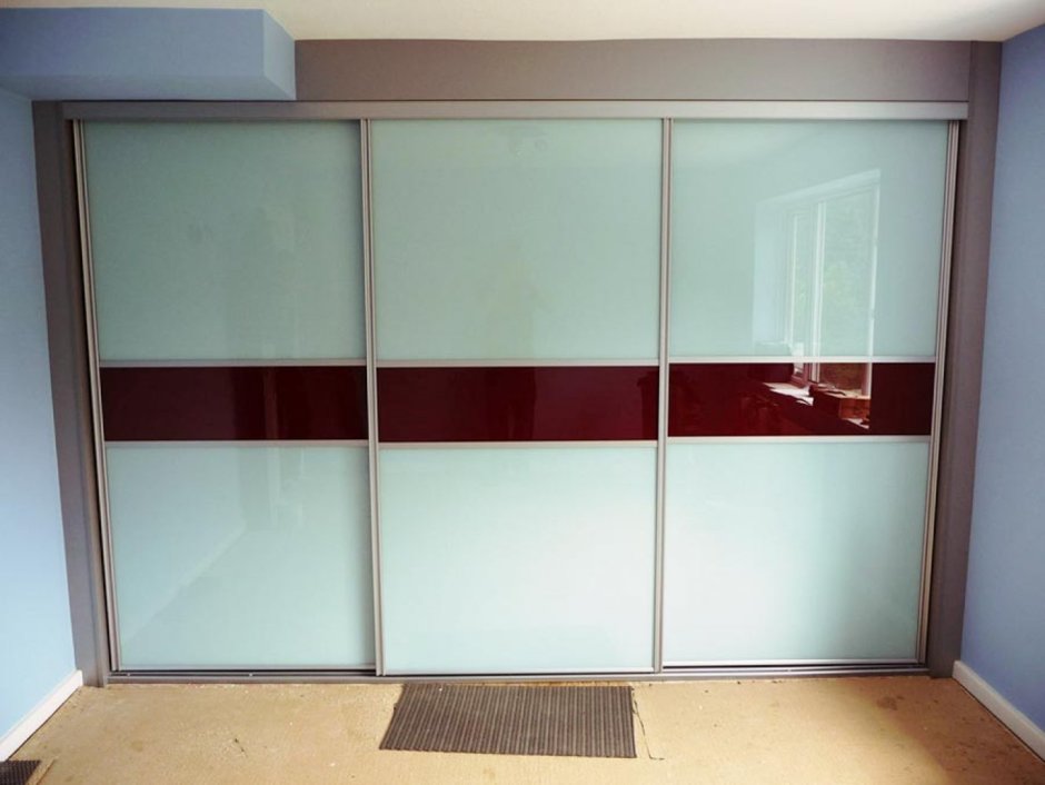 Шкаф-купе оракал 082, профиль шампань