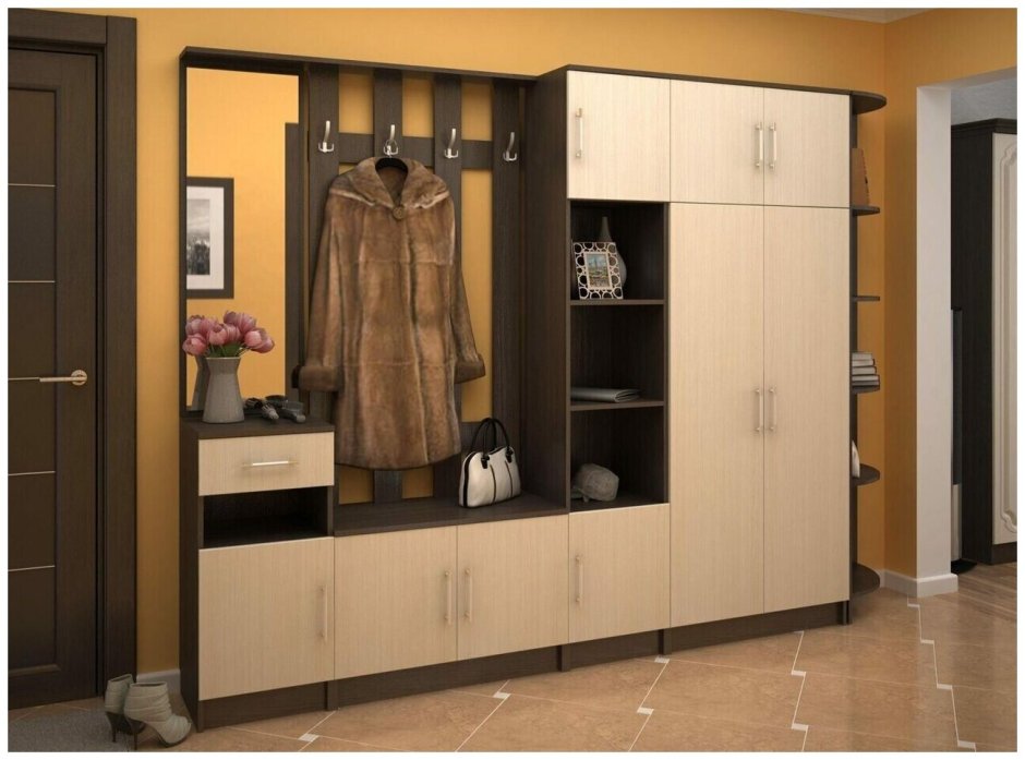 Модульная прихожая Машенька Стендмебель