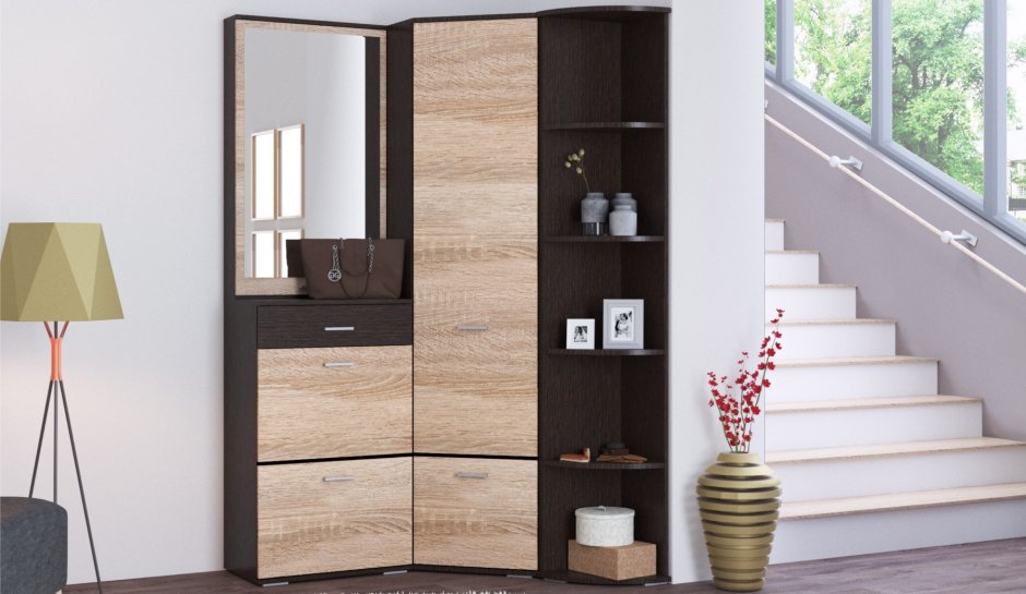 Прихожая Виола венге/сонома