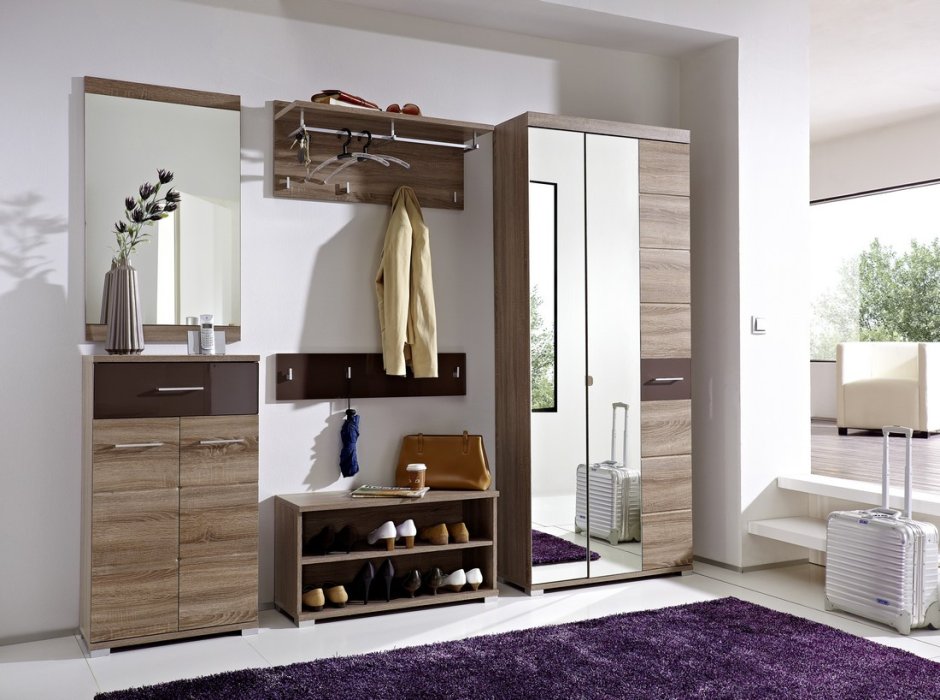 Homeline" тумба s-122 sfb3b/12/10 дуб сонома темный/темно-коричневый