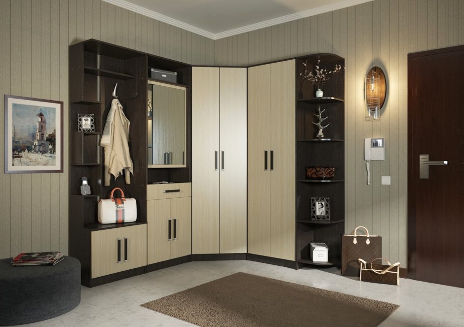 Модульная прихожая Ника Пеликан