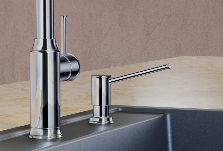 Дозатор Blanco Torre хром