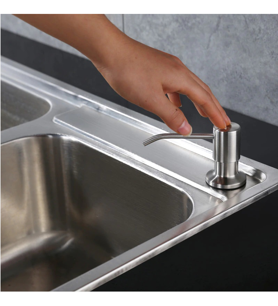 Дозатор для моющего средства встраиваемый в мойку