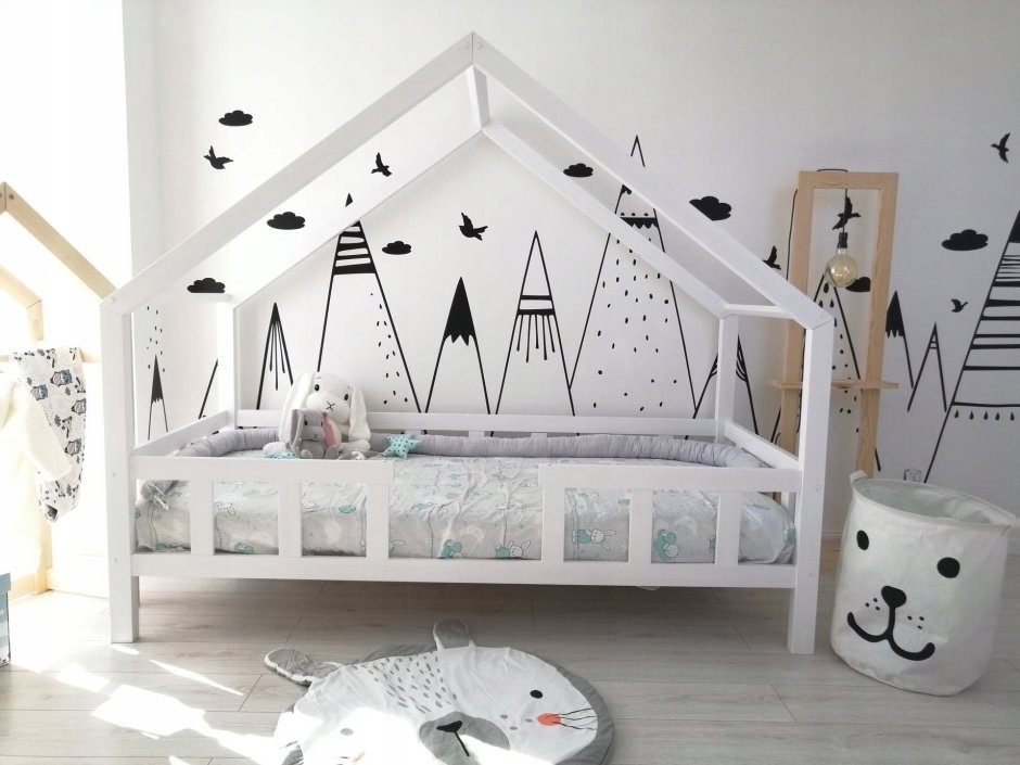 Кровать домик 90х200