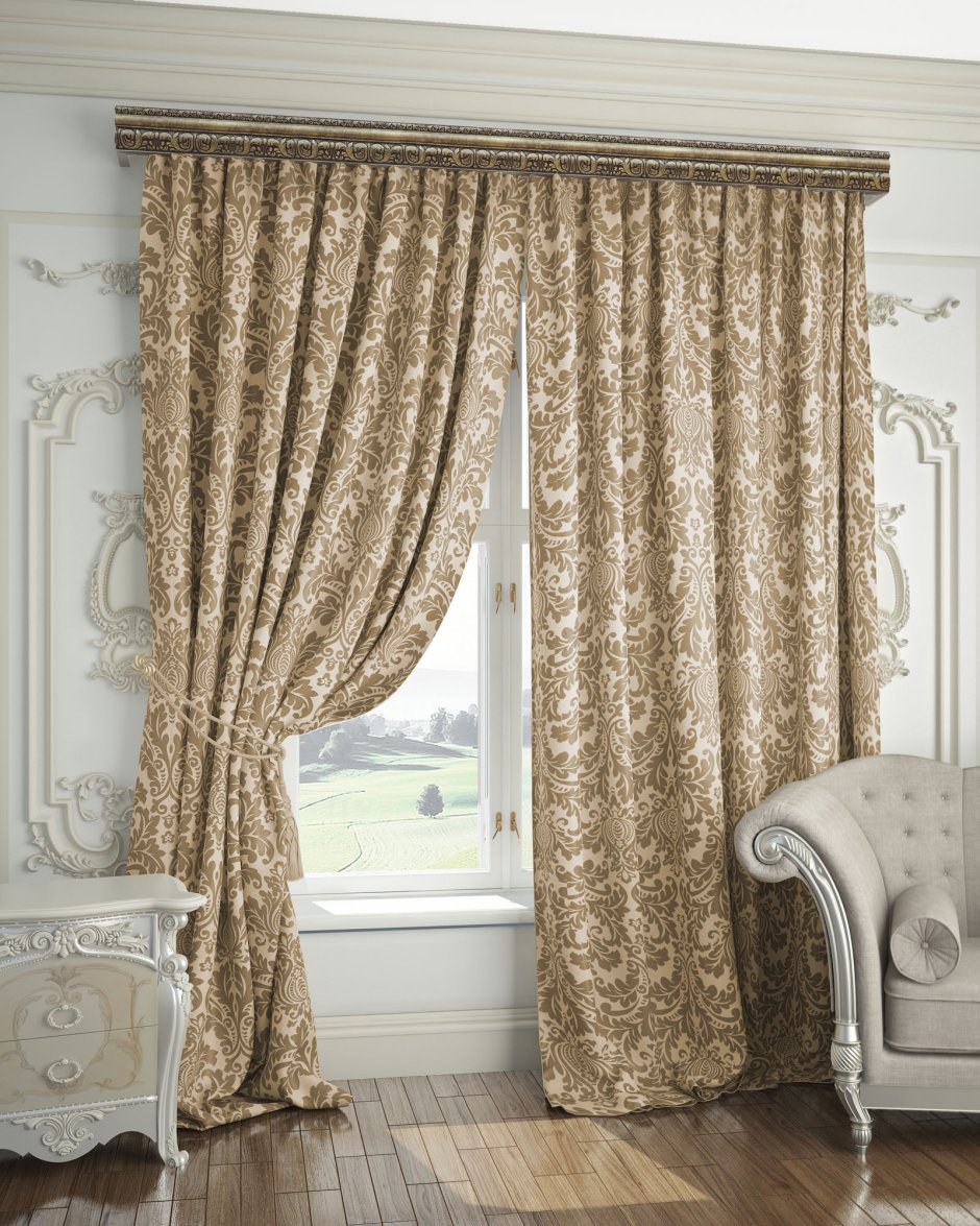 Портьеры Arco Doro if 201 на ленте 260 см