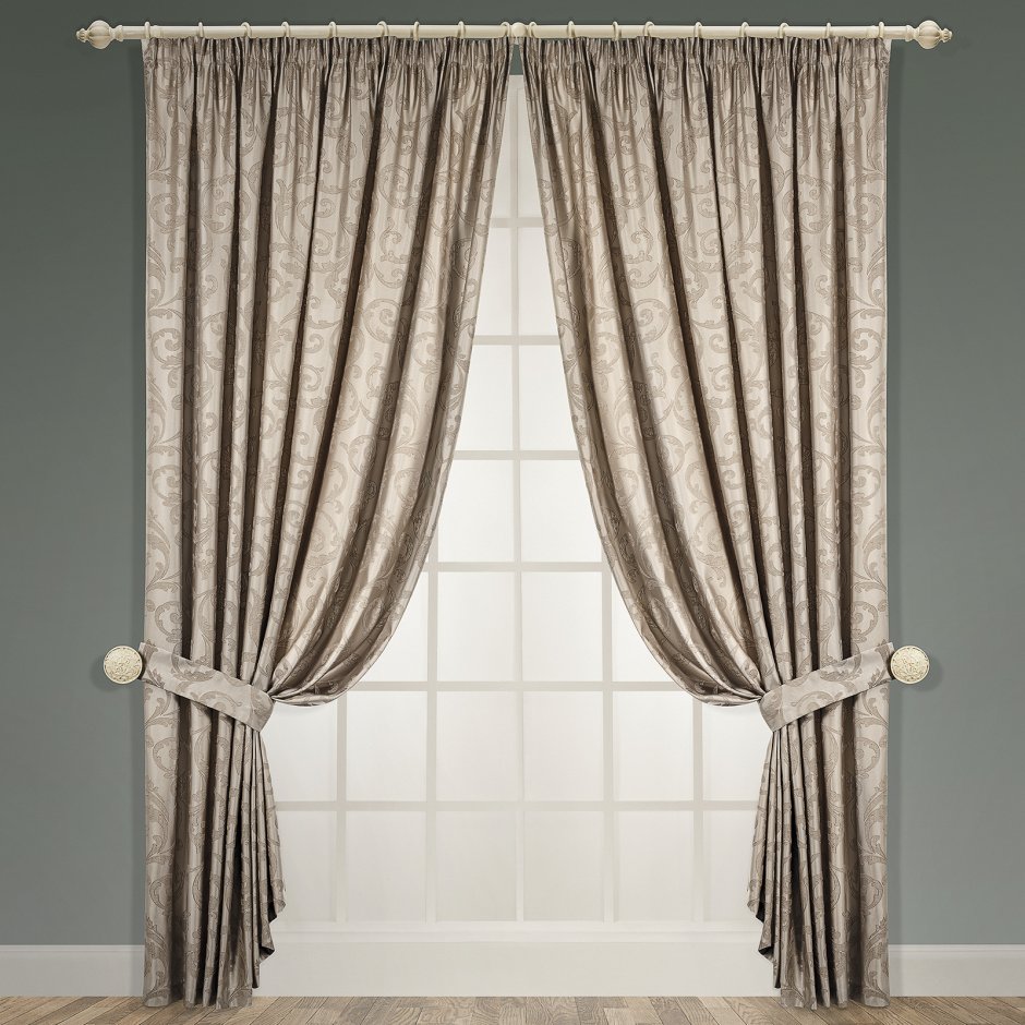 Штора Daily by t 50.19.74.0468 280x180 см бежевый