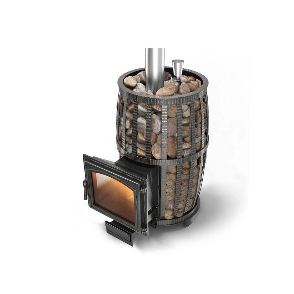 Банная печь Везувий чугунная