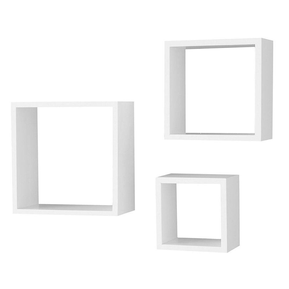 Полка икеа белая квадратная