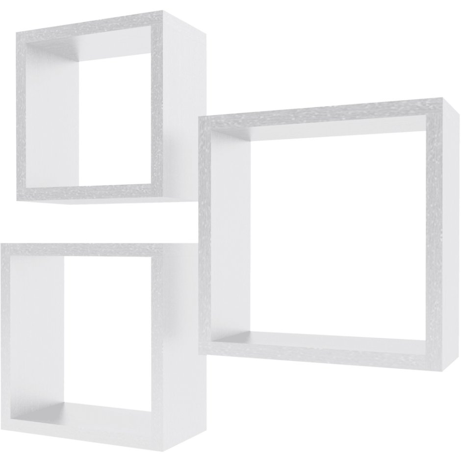 Полка кубическая, 20х10 см/24х10 см/28х10 см