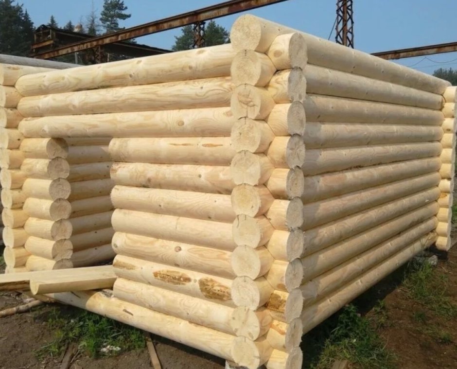 Сруб бани 3х4