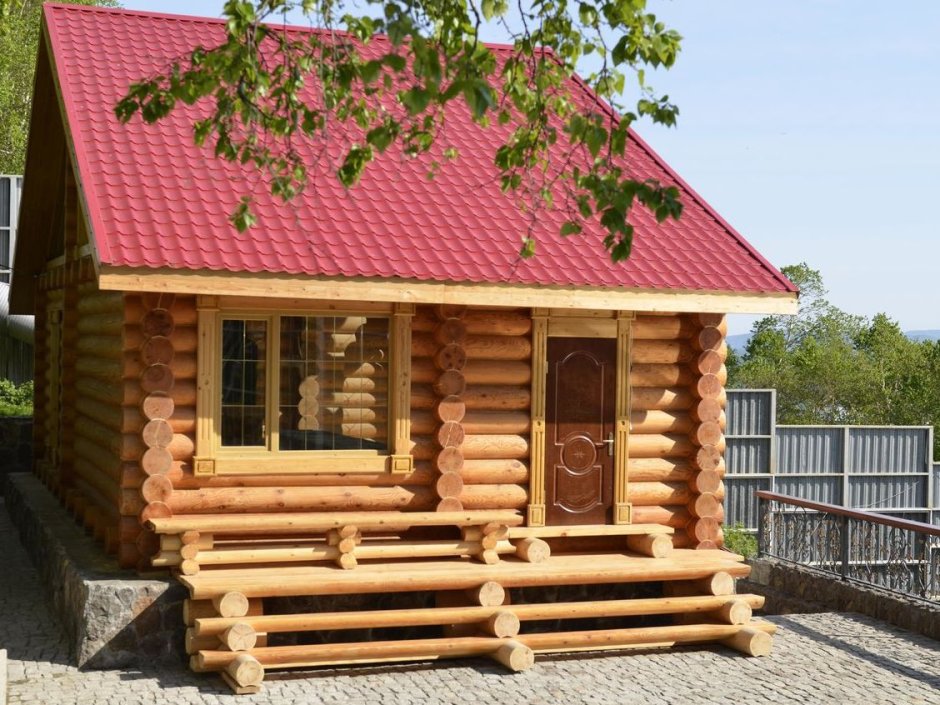 Баня из ОЦБ под ключ