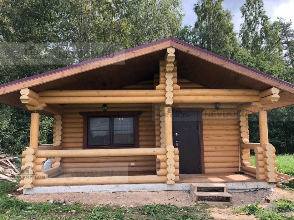 Баня из ОЦБ