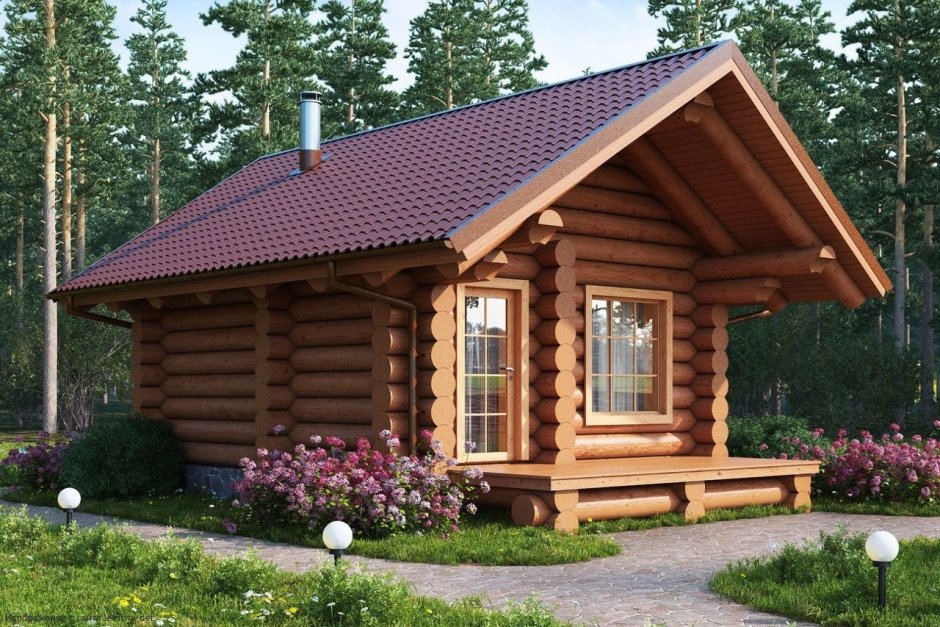 БАНЯТИЗ оцилиндрованного бревна