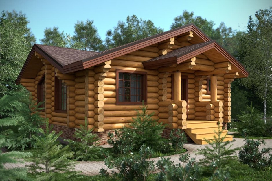 Баня из ОЦБ под ключ