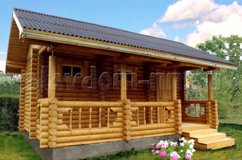 Баня из ОЦБ под ключ