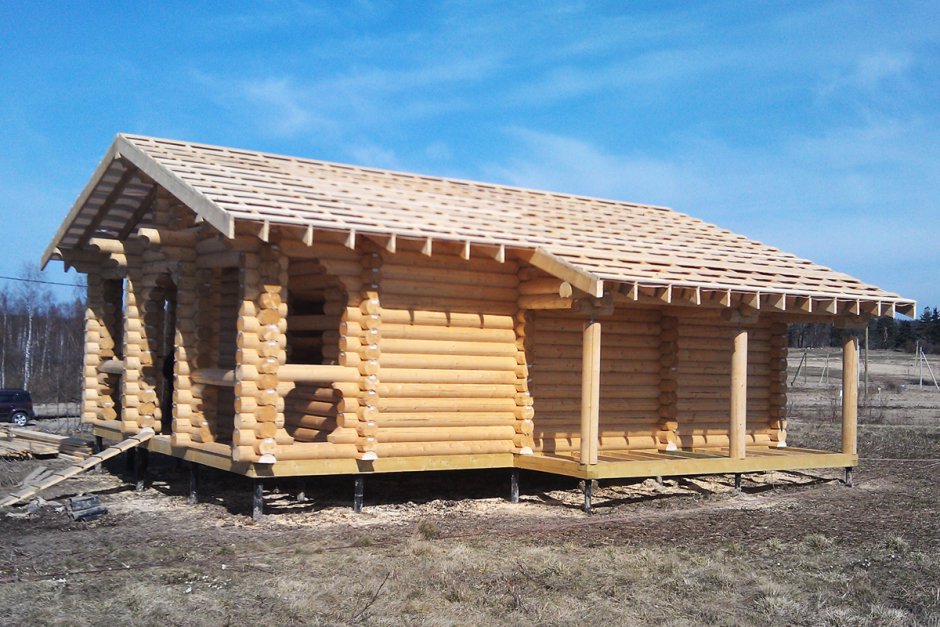 Баня из ОЦБ под ключ