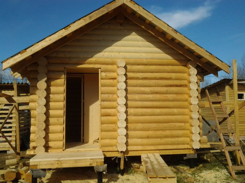 Баня из сруба 5 на 5