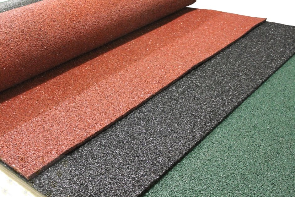 Рулонное резиновое покрытие ECOSTEP