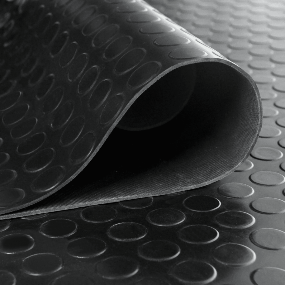 Дорожка резиновая 1.5х10 м "рифленка