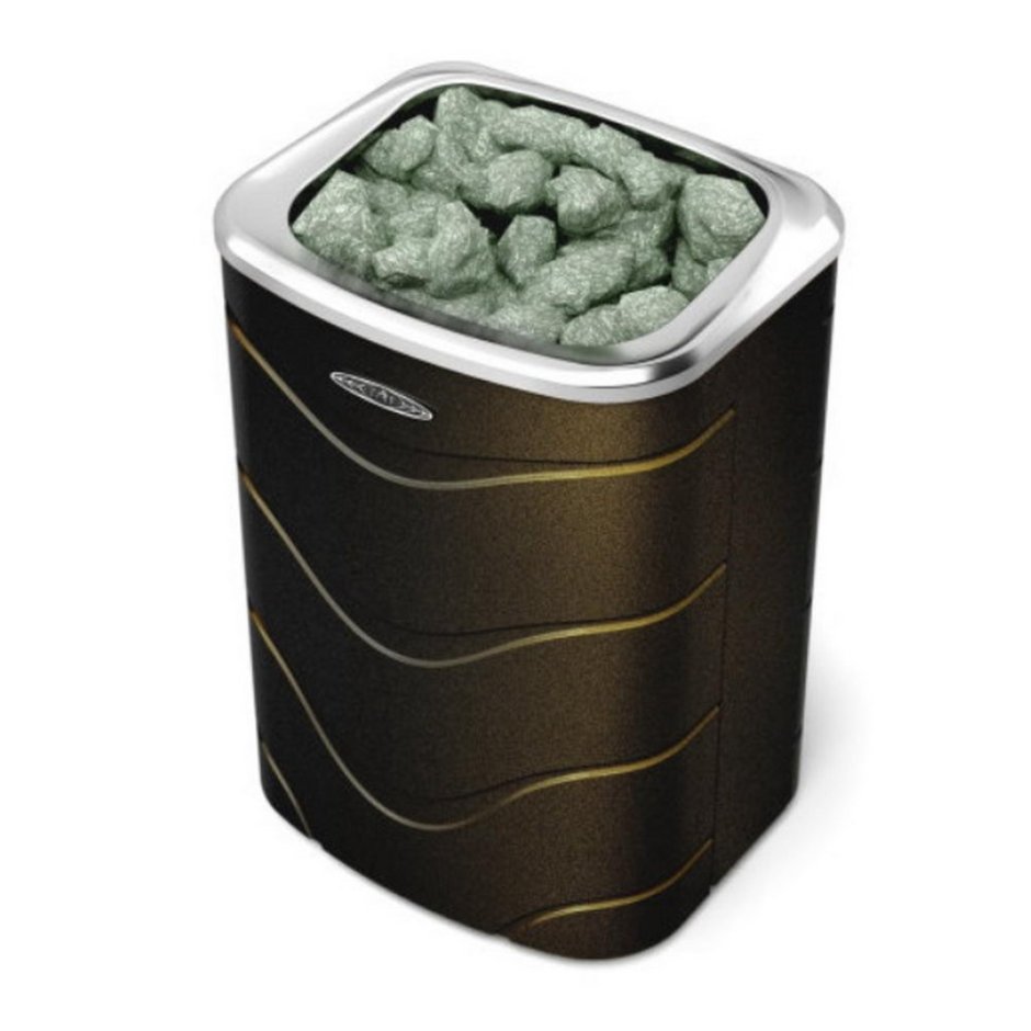 Электрическая банная печь TMF Примавольта 9квт черная бронза