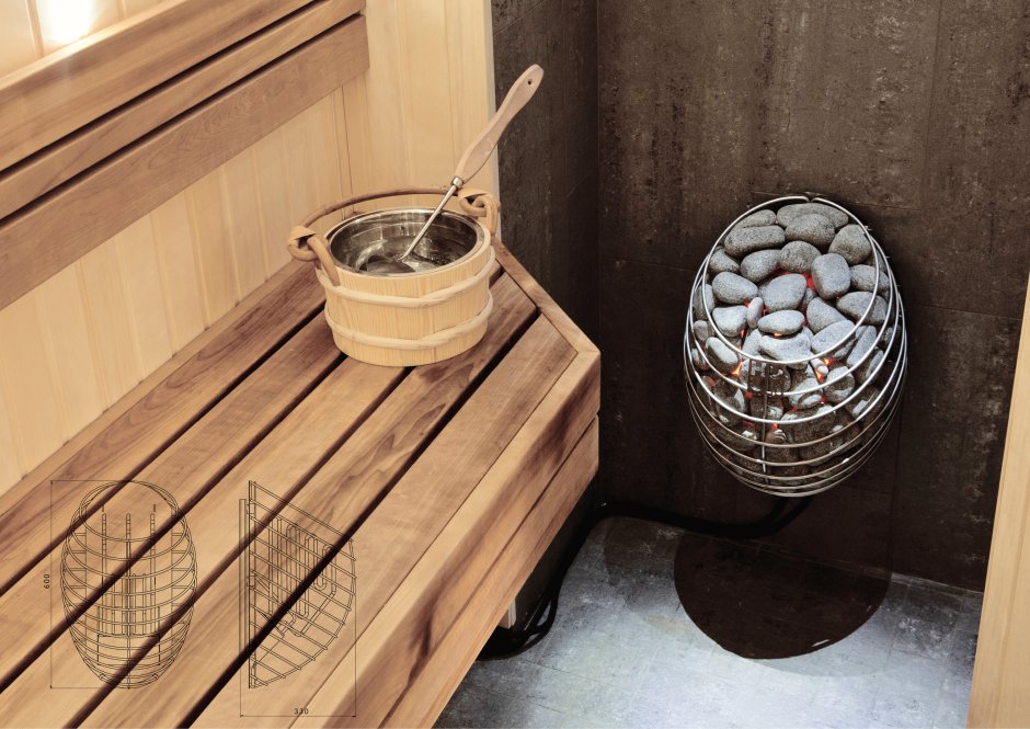 Электрокаменка Карина с парогенератором