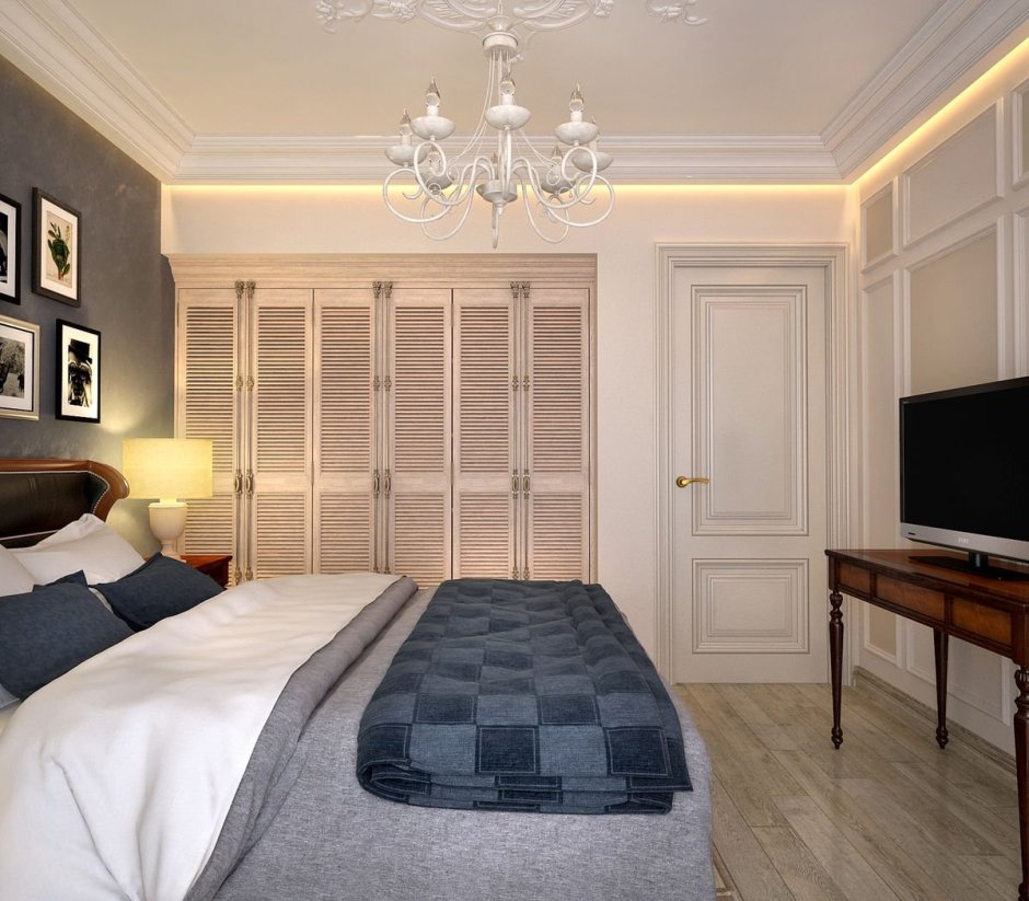 Спальня в стиле Неоклассика в квартире