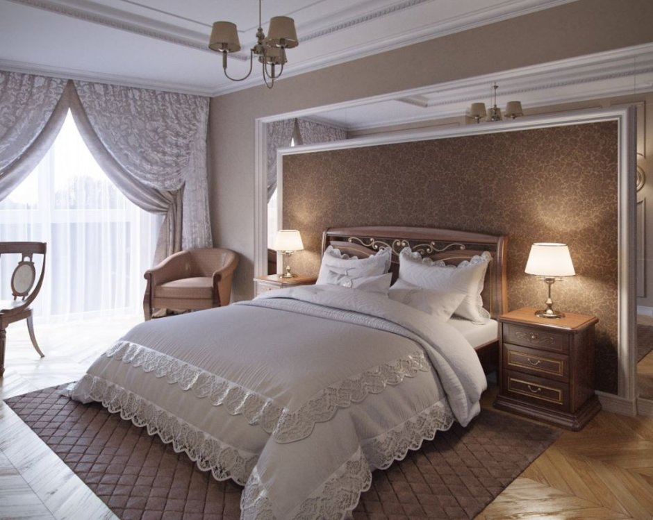 Спальня в стиле Нео класика
