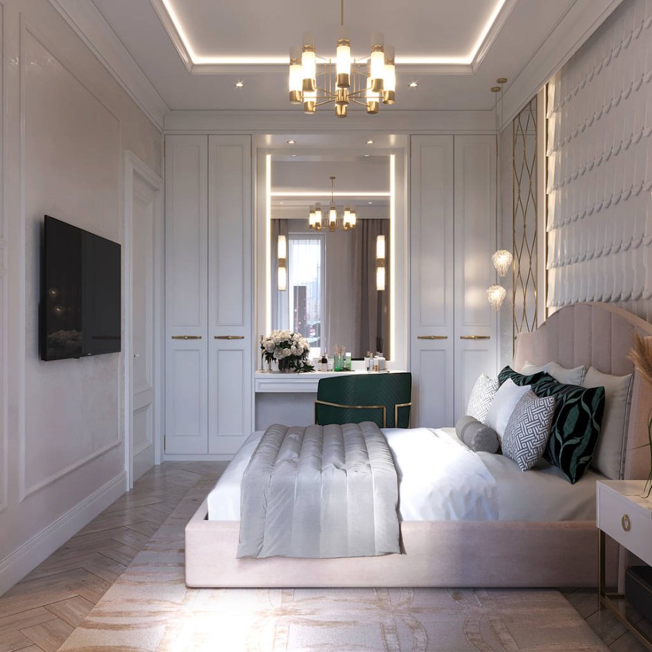 Спальня Неоклассика икеа