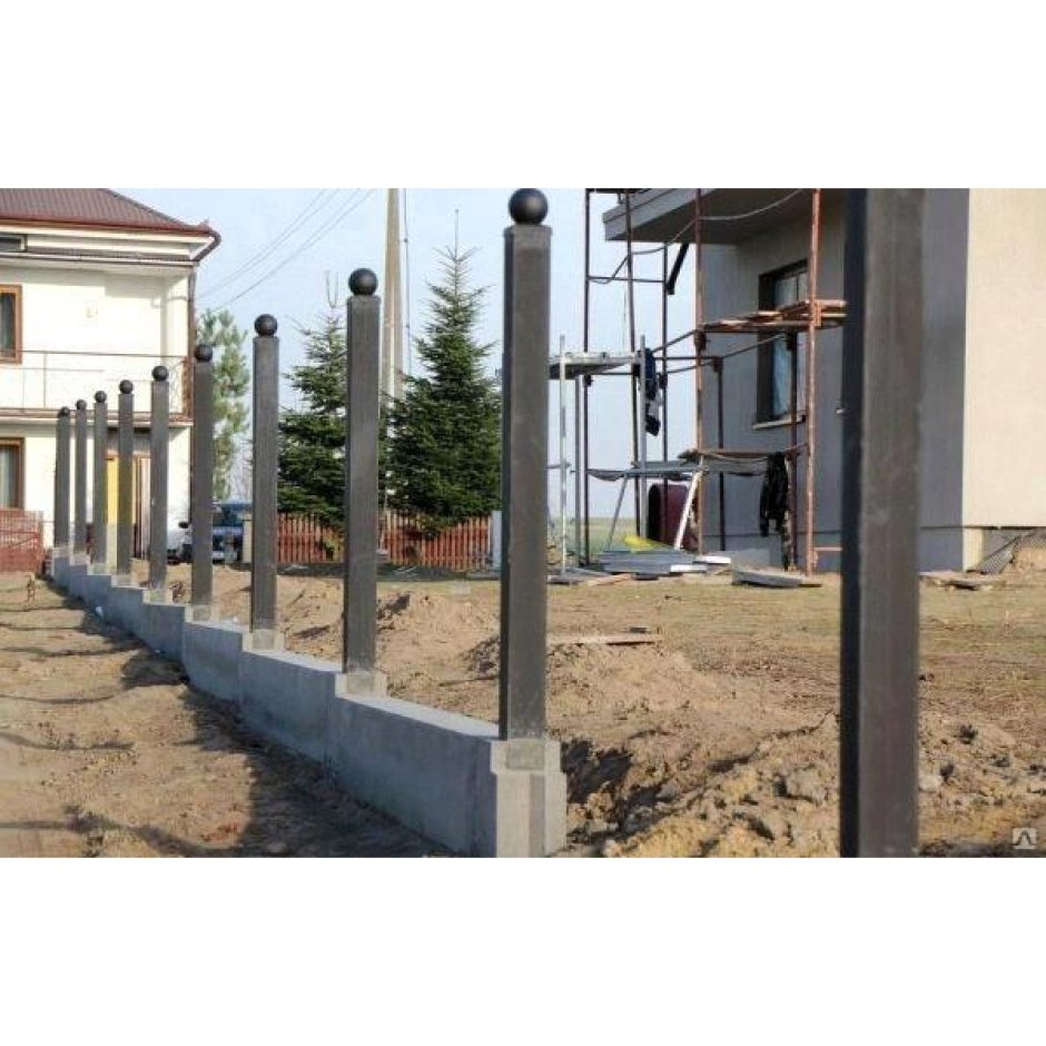 Бетонные столбы для забора