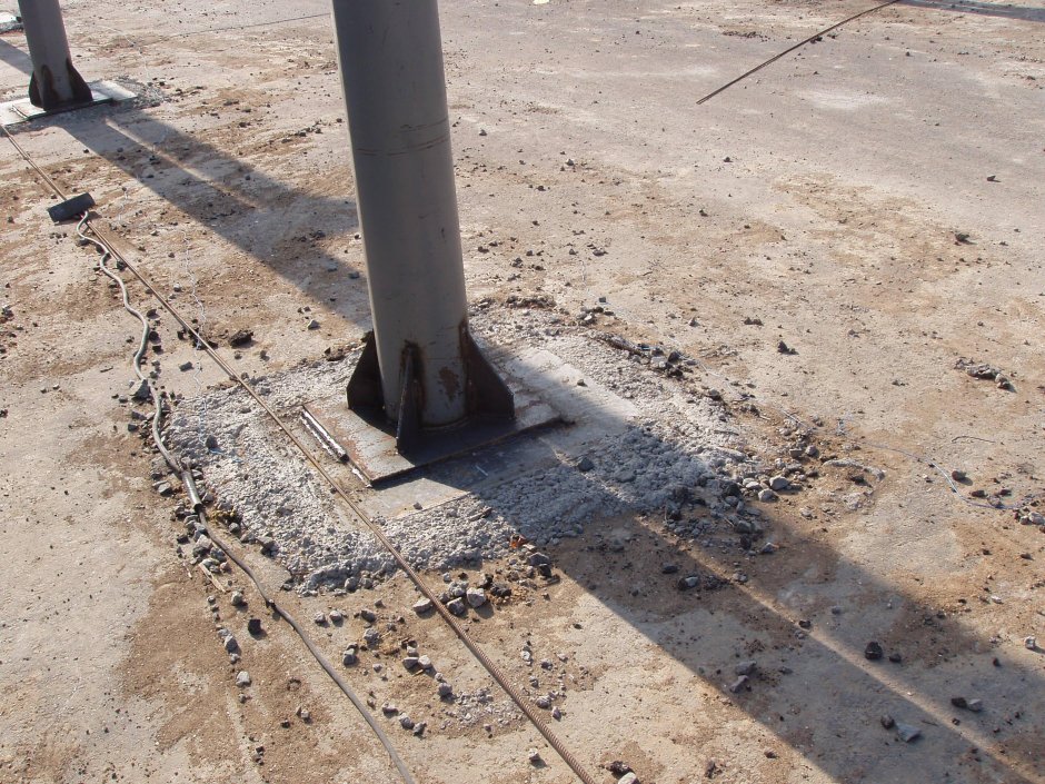 Крепление закладных деталей к бетону