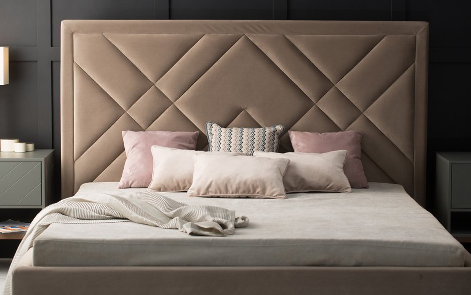 Мягкое изголовье дизайнерское