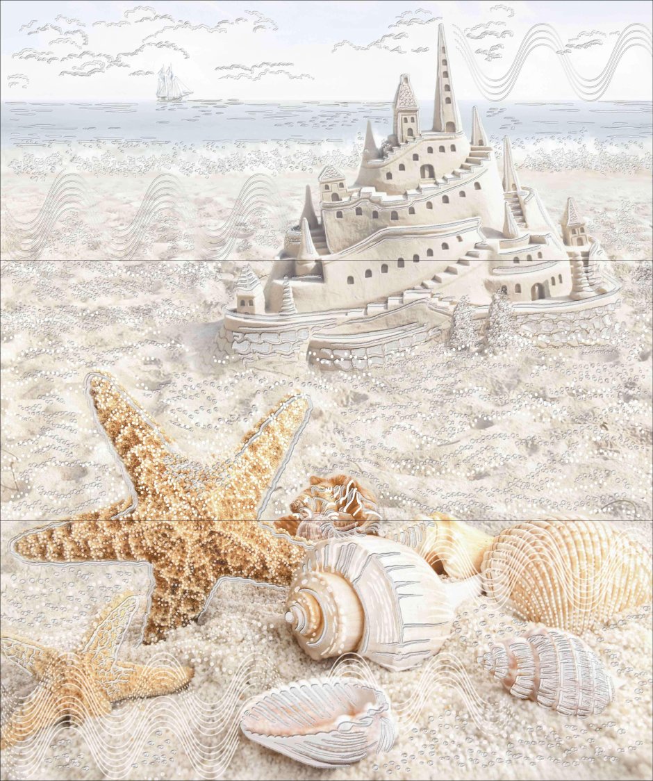 Панно caliza Beige Arena