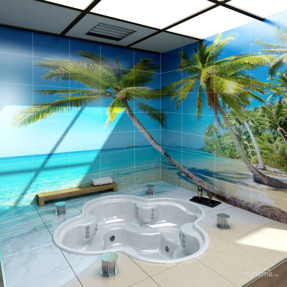 Фотоплитка для ванной