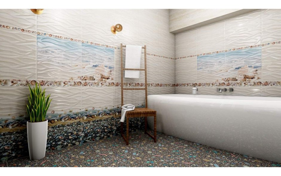 Керамическая плитка Ривьера Альма керамика