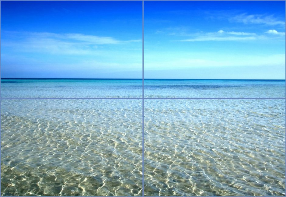 Стеклянное панно